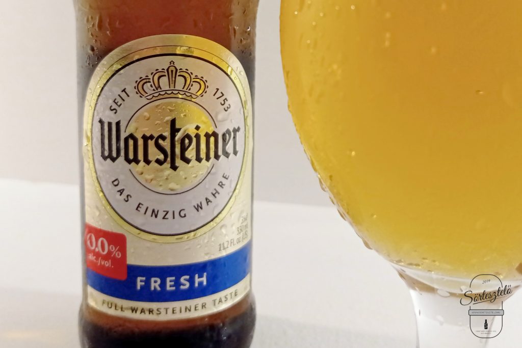 Warsteiner Fresh - alkoholmentes SÖR!