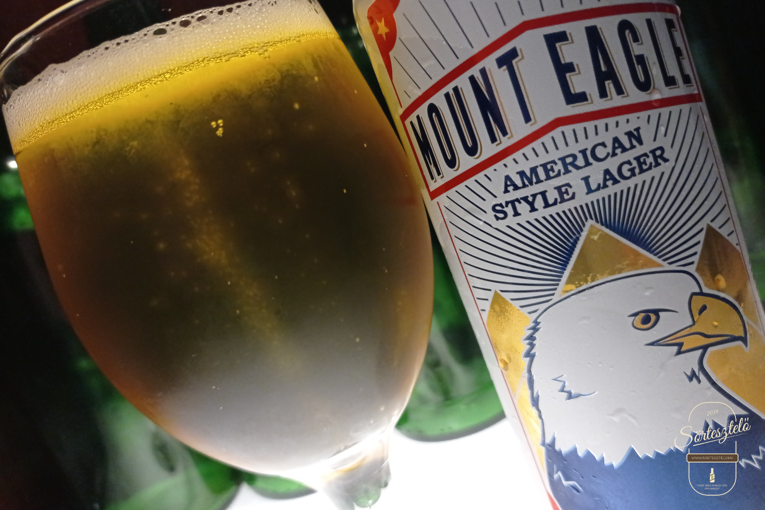 Mount Eagle American Style Lager - van élet az akciós sörök után