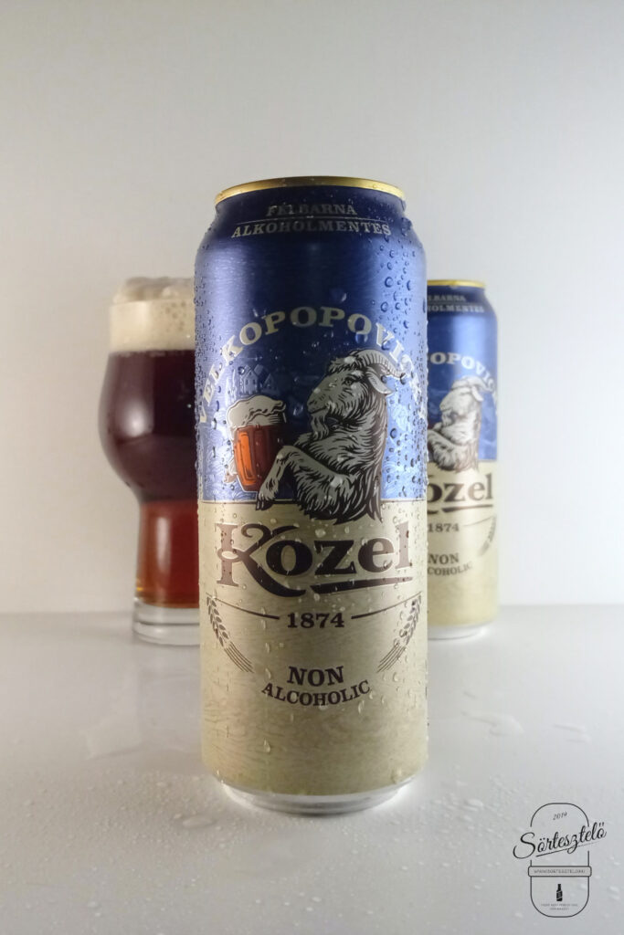 Kozel Non Alcoholic - pehelysúlyú félbarna
